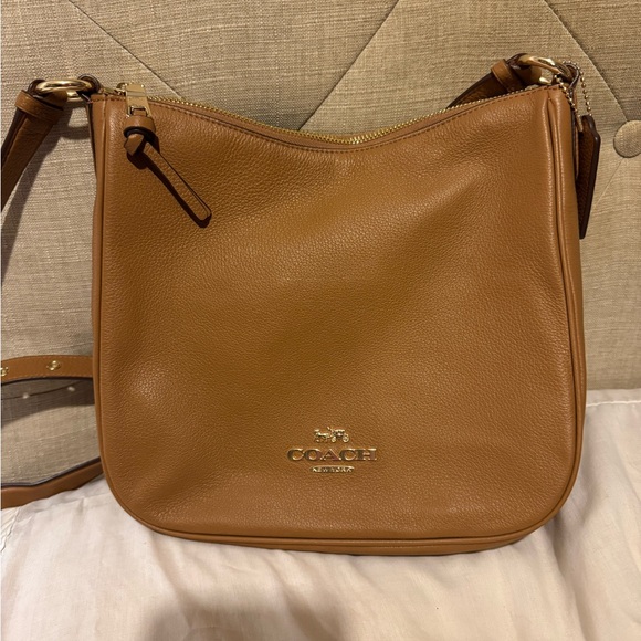 Coach Tan Crossbody Bag with Adjustable Strap - Picture 1 of 4
